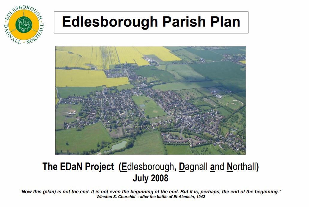 Edlesborough Parish Plan front cover