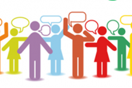 Image Of People With Speech Bubbles
